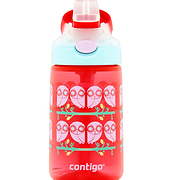 单手开启 不漏：Contigo 康迪克 儿童吸管杯 414mL