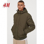 双11预售：H&M0790820男士加厚夹克
