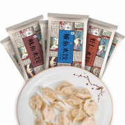 3期免息：泰祥 3种口味海鲜水饺组合 360g*6盒