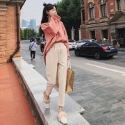 澳卡狐秋冬毛呢萝卜裤 券后￥39