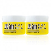 日本原产 Loshi 天然马油乳霜 220g*2瓶
