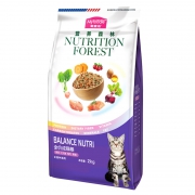 MYFOODIE 麦富迪 营养森林 成猫粮 2kg*2袋 40元包邮（需用券，合20元/袋）