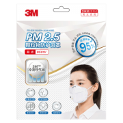 3M 防雾霾口罩 带呼吸阀 3只装