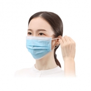 可孚 加厚抗菌三层一次性口罩40只 券后￥6.9