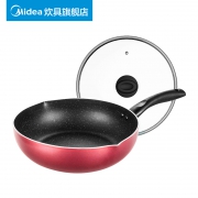 ￥64 Midea 美的 麦饭石不粘锅 28cm
