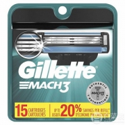 Gillette 吉列 Mach3 锋速3 三层刀片 手动剃须刀刀头15片装