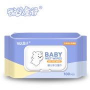 【微笑】母婴纯净湿巾带盖80抽