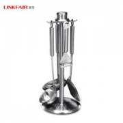 LINKFAIR凌丰 LFCJ-QS5T不锈钢锅铲 5件套