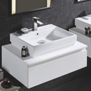 GROHE 高仪 39234000 欧瑞方台上盆方形台盆 含溢水孔 1488元包邮（双重优惠）