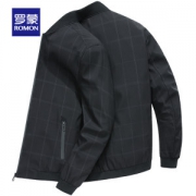 出口量国内第一 罗蒙 男士春秋款 商务休闲夹克