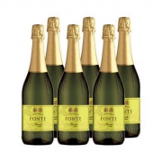 双11预售：FONTE意大利莫斯卡托甜气泡葡萄酒750ml*6支