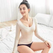 娇爱人 女士加绒加厚低领保暖衣 券后￥15.9