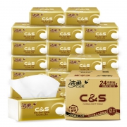 88VIP：C&S 洁柔 抽纸 3层*120抽*24包（195*123mm）  *2件 64.86元包邮（前5分钟，合32.43元/件）