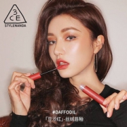 双11预售，3CE 三熹玉 丝绒哑光唇釉 *2件 多色可选