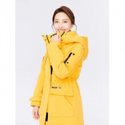 高梵 2019新款 女中长款工装羽绒服