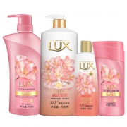 LUX 力士 桃花沁香（洗发水750ml+沐浴露720g+洗沐100g*2） *2件 61.91元包邮（需用券，前1分钟）