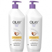 ≥3%烟酰胺，Olay 乳木果超滋润美白身体乳 600mlx2瓶x2件