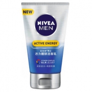 NIVEA 妮维雅 男士活力醒肤洁面乳 100g 20元包邮（需用券）