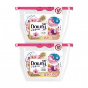 88VIP：Downy 当妮 2合1洗衣凝珠 19颗*2盒 *2件 50.91元包邮（前3分钟，合25.46元/件）