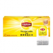 有券的上：Lipton 立顿 黄牌精选红茶 25包 50g 13.47元，可低至7.26元
