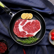 澳洲进口 谷言 原肉整切牛排套餐 10片 共1300g