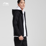 21日0点、双11预售：LI-NING 李宁 AWDN849 男子连帽运动服 69元（前1000件）
