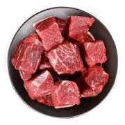 限地区：DAMUHAN 大牧汗 精制牛肉块 1000g*3件