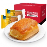 10点开始：冠达 菠萝夹心乳酸菌面包 500g/整箱