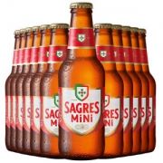 葡萄牙国足赞助商 SAGRES 莎力 黄啤 250ml*12瓶