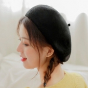HUANYUN 欢韵 MZ-8001 女士秋冬贝雷帽 8.8元包邮（需用券）