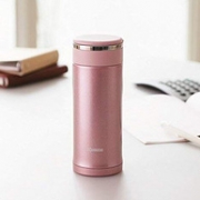 日亚限量版、2件：Zojirushi 象印 SM-JE36AZ 不锈钢超轻保温杯 360ml