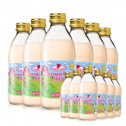Volksmilch 德质 德国进口草莓口味脱脂儿童牛奶 240ml*12瓶 74元包邮（需用券）