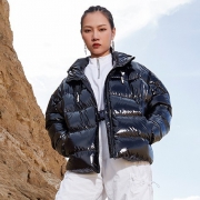 21日0点、双11预售：LI-NING 李宁 迪士尼米奇联名款 AYMP144 女士短款羽绒服 338元包邮（需定金）