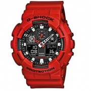 CASIO 卡西欧 G-shock GA-100B-4A 男士双显运动手表