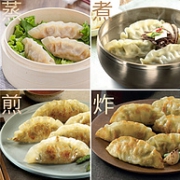 bibigo 必品阁 鲜菜猪肉王饺子 490g