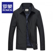 出口量国内第一 Romon/罗蒙 男士修身立领 商务休闲夹克