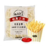 22点开始：麦肯 臻选3/8粗 冷冻薯条2kg*5件