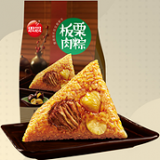 5分：思念 真空装猪肉粽+板栗猪肉粽 100gx10只
