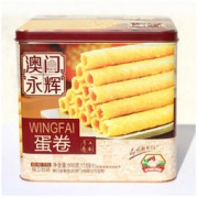 MACAU WINGFAI 澳门永辉 传统手工蛋卷铁盒装 500g *4件