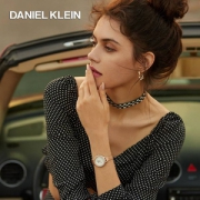 欧美小众品牌，Daniel Klein 女士花漾腕表 DK12036 赠贝母手链 多色