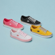 Skechers斯凯奇男鞋LINE FRIENDS合作款帆布板鞋