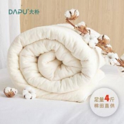 1日0点、双11预告：DAPU 大朴 天然新疆棉棉花被胎 4斤 1.5米床