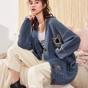 降温保暖：Tonlion 唐狮 女士毛衣外套