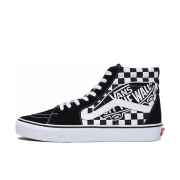 Vans SK8-Hi Patch 黑白棋盘/越墙Logo 实付到手454元