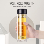 ￥5.9 惠尔雅 双层隔热玻璃杯 300ml