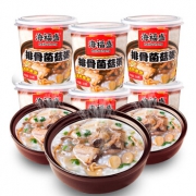 海福盛  排骨菌菇粥 38g*6杯 27.9元包邮（需用券）