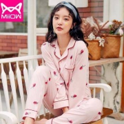 Miiow 猫人 女款纯棉居家睡衣