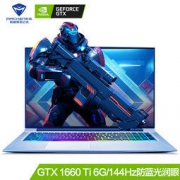 MACHENIKE 机械师 T90 Plus 17.3英寸吃鸡发烧游戏本（i7-9750H GTX1660Ti 256GB+1T 16G）