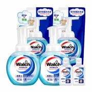 88VIP：Walch 威露士 健康呵护 泡沫抑菌洗手液（300ml*2+替换300ml*2+免洗20ml*2） *2件 +凑单品 53.9元（前3分钟，需用券，合26.95元/件）