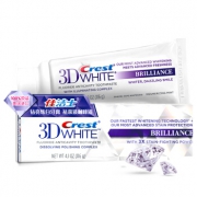 嗨购国庆、88VIP：88vip：Crest 佳洁士 3D钻亮炫白牙膏*2支装 *2套 41.81元包邮（前30分钟）